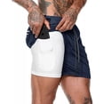 thumbnail image 1 of Gimnasio Short Con Licra Deportiva 2 En 1 Hombre Correr, 1 of 2