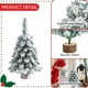 thumbnail image 4 of Árbol de Navidad Decoraciones Escena de Nieve de Navidad Árbol de Navidad Escena de Nieve de Casa Escena de Escritorio Diseño Decoraciones Ornamentos Del Árbol de Navidad, 4 of 6