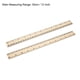 thumbnail image 2 of Regla de Madera de 30cm 12 Pulgadas 2 Escalas Paquete de 30 Reglas de Medir de Madera, 2 of 5