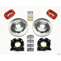 Wilwood Forged Dynalite P/S Park Brake Kit Red Chevy C-10 2.42 Offset 5-lug