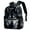 Color3, variant on Lightweight Backpack Chinese God of Wealth School Bag Travel Laptop Daypack for Men Women Casual Rucksack