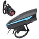 thumbnail image 5 of USB Floque De Bicicleta De Carga USB Con 120db Luz De Bicicleta De Bocina Fuerte Para Equipos De Ciclismo Nocturno Accesorio De Piedra Preciosa Lámpara De Piedra, 5 of 7
