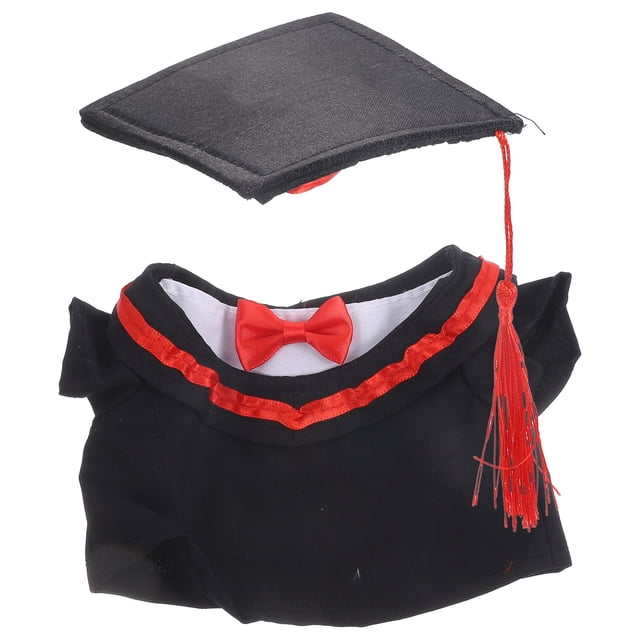 KAKOWELY 1 juego de ropa para muñecas estilo graduación, sombrero, ropa y accesorios para muñecas de graduación.