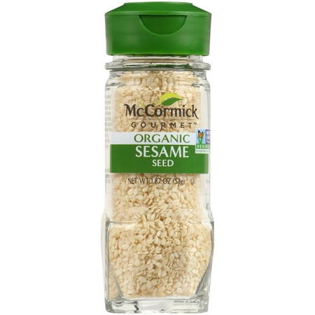 - McCormick Gourmet Organic Sesame Seed, 1.87 oz
