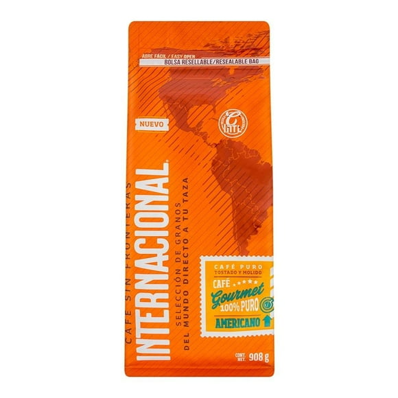 Café Internacional molido gourmet americano 908 g