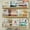 Pine & White, variant on Nursery Floating Bookshelf for Kids, Wall Mounted Kids Book Shelf with Toy Storage, Pine Wood Nursery Shelves for Playroom, Bedroom, Toddler Room, Set of 3 (Pine, 15.8 Inches)