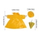 thumbnail image 3 of Uuiauoio 3 Pcs Raincoat Porch Goose Outfit Winter Raincoat Umbrella with Name Sign for Lawn Cement 23" Goose Statue Clothes Outdoor Patio Yard Lawn Decoration, 3 of 6