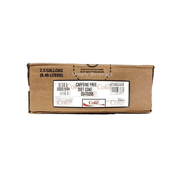 Diet Coke Caffeine-Free Soda Syrup Concentrate Bag-in-Box, 2.5 Gallon