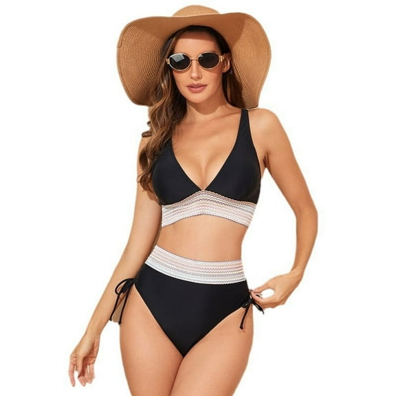 Two-piece swimsuit women sexy bikini set nylon bikinis swimwear