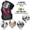 thumbnail image 4 of Electric Heating Knee Massager Far Infrared Joint Brace Support Vibrador Back Shoulder Massage Elbow Knee Treatment Massageador, 4 of 5
