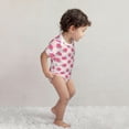 thumbnail image 5 of Rocae Floral Strawberr for Baby Climbing Clothes Soft Baby Romper for Active Infants Comfortable and Breathable Crawling Jumpsuit Unisex Baby Outfit 6 Months, 5 of 8