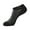 Dark Black 01, variant on Homenesgenics Women Socks Unisex Summer Invisible Socks Low Socks Non Slip Flat Line Womens Clothes under $8