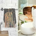 thumbnail image 7 of Yayeee 100% Cotton Hand Towels for Bathroom 16" x 28" Soft Absorbent Kitchen Towel, Bright Skeleton, 7 of 7