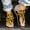 Yellow, variant on UTTOASFAY Womens Sandals Women Summer Clip-Toe Sunflower Shoes Zipper Comfy Flats Casual Beach Sandals Blue 7.5(40)