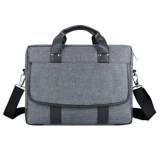 Daily Use Ergonomic Comfortable Office College Messenger Bag Versatile Briefcase Organizer Pockets for 10-12 inch Tablets, Laptops