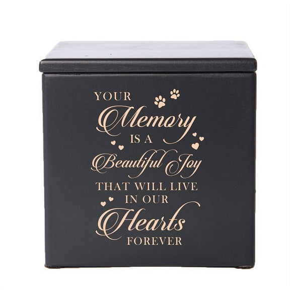 Lifesong Milestone Black Keepsake Urn_Your Memory