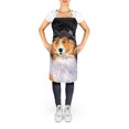 thumbnail image 2 of Carolines Treasures SS8491APRON Starry Night Collie Apron, Large, Multicolor, 2 of 4