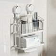 thumbnail image 4 of sruoe Bathroom Shelf Organizer, Shower Caddy Corner Clearance, Shower Shelves, Bathroom Toilet Shelf, Portable Shower Storage Basket for Bath, Kitchen, 4 of 5