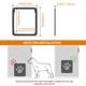 thumbnail image 5 of Puerta para mascotas PETLESO para puertas mosquiteras con cierre magnético para perros, 5 of 6
