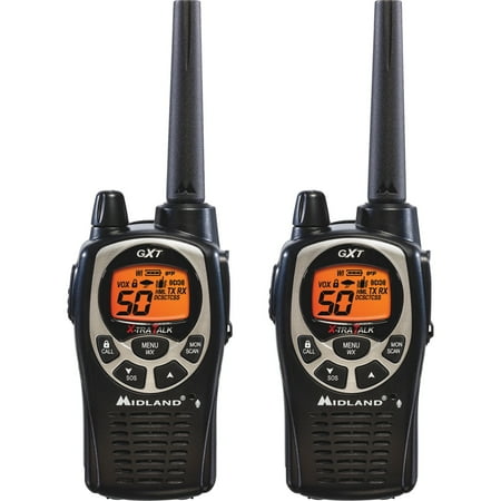 Midland GXT1000VP4 Up to 36 Mile Two-Way Radio (Best Emergency Two Way Radio)