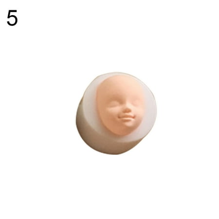 

Yoone 3D Face Clay Fondant Silicone Mold Cake Chocolate Candy Baking Decorating Tool