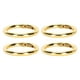 thumbnail image 1 of 20 Clips Redondos A Presión, Llavero De 1,61 Pulgadas De Diámetro, Anillos Tóricos De Resorte De Cobre Con Diseño De Apertura De Resorte Para Bricolaje, Ropa, Bolsos, 1 of 7