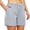Grey, variant on GZWYHT Shorts for Women Lounge Pants Women High Waist ShortsPolyesterwearDaily Woman Comfy Pants Women Flowy Shorts for Women Beige L