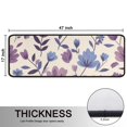 thumbnail image 5 of Kitchen Rugs Sets Of 2,Pioneer Flower Floral Print Pattern Anti Fatigue Kitchen Mat Rugs Non Slip Washable,Decorative Kitchen Floor Mats for Kitchen,Sink,Laundry,17"x47"+17"x47", 5 of 5