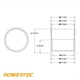 thumbnail image 2 of POWERTEC 5" Quick Connect Adapter - Threaded End Screws Into 5" I.D. Left-Handed Flexible Hose, Other End Fits Over 5” OD Port (70286), 2 of 6