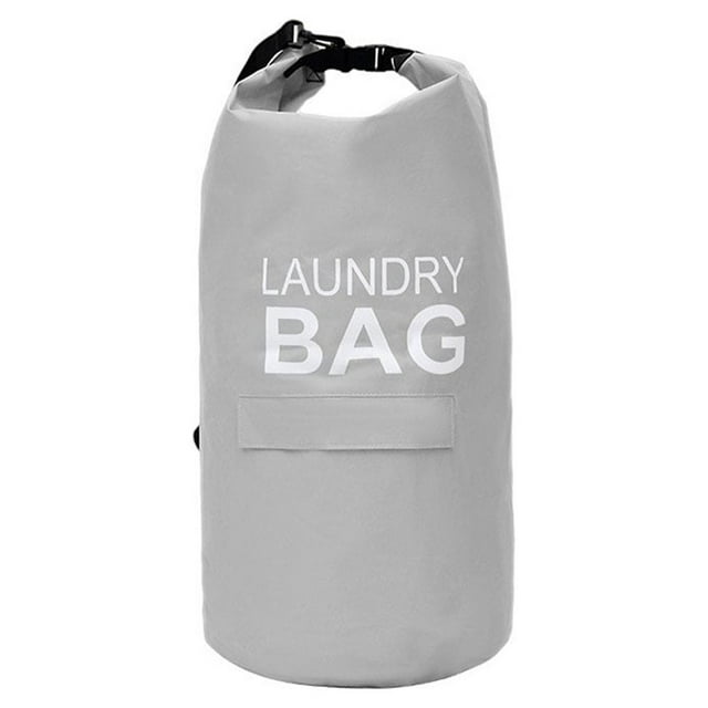 keepw Organisateur de Lessive avec Bandoulière Ajustable Porte-Vêtements Sales Gain de Place Réutilisable Grande Capacité Sacs de Rangement Lavables