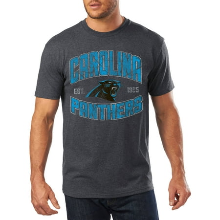 Men's NFL Carolina Panthers Short Sleeve Tee - Walmart.com