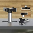 thumbnail image 4 of Coupeuse de Fraisage Corps de 1/2 Pouce Menuiserie Cnc Aplatissement Rabot Routeur Embout, 4 of 9