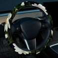 thumbnail image 2 of Daisy 14.5 Inch Printing PVC Leather Auto Accessories Steering Wheel Cover Car Wheel Covers, 2 of 6