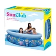 thumbnail image 5 of JLeisure 6.75' x 18.5" 3D Sea World Inflatable Outdoor Kiddie Swimming Pool, 5 of 5