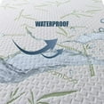 thumbnail image 3 of Bamboo Mattress Protector Hypoallergenic & Breathable Waterproof Mattress Cover Twin XL, 3 of 6