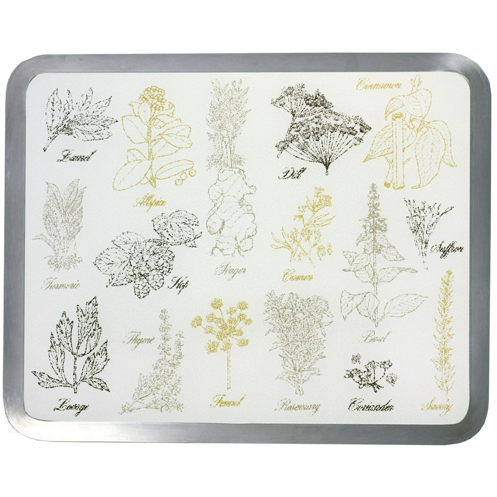 Vance 16 X 20 inch Wild Spice Builtin Surface Saver Tempered Glass