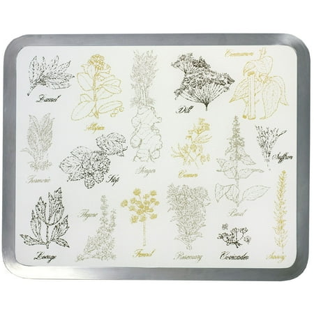 Vance 16 X 20 Inch Wild E Built In Surface Saver Tempered Gl Vance 16 X 20 Inch Wild E Built In Surface Saver Tempered Gl Cutting Board 716205