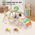 thumbnail image 3 of Buballino Pikler Triangle Set Indoor Playground 3-Piece, 3 of 10