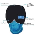 thumbnail image 4 of Gorro negro para aliviar la migraña: mascarilla reutilizable para la migraña y el dolor de cabeza, bolsa de hielo en gel, mascarilla antimigraña para los senos nasales y la presión, bolsa de com, 4 of 5