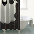 thumbnail image 2 of Shower Curtain for Bathroom Halloweeen Boo Scary Night Shower Curtains Waterproof Fun Bath Curtain Hooks Included,72x72Inch, 2 of 5