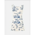 thumbnail image 4 of Sleeveless Printed Mini Dress, 4 of 6