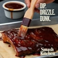 thumbnail image 6 of (12 pack) Smash Kitchen Organic Hot Honey BBQ Sauce, 15 oz Bottle, 6 of 9