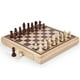 thumbnail image 4 of Set de juego de mesa VAMSLOVE 13 Chess Chinese Checkers 2 en 1, 4 of 8