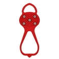 thumbnail image 1 of Xihbxyly Puños para Hielo, Tacos Antideslizantes para Calzado, Crampones para Escalada, Equipo de Invierno para Actividades Al Aire Libre, Senderismo, Pesca En Hielo, Running, Fáciles de Usar, Resist, 1 of 7