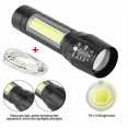 thumbnail image 1 of Linterna LED MACHAO táctica superbrillante con luz lateral Cob para acampar, 1 of 5