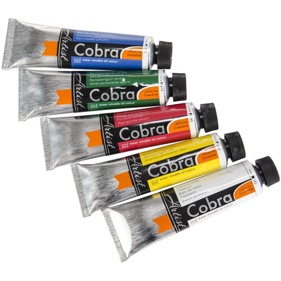 Cobra Water Mixable Oil Color Starter Set