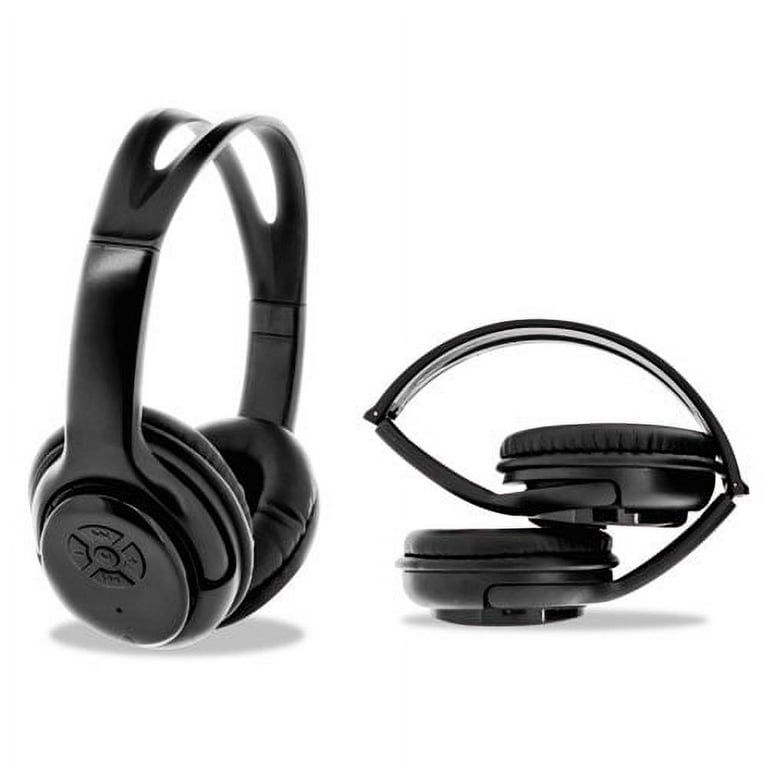 Bytech Bluetooth Noise-Canceling Over-Ear Headphones, Black