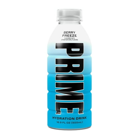 Prime Hydration Sports Drink, Berry Freeze, 16.9 fl oz, Bottle