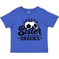 thumbnail image 3 of Inktastic Soccer Sister I'm Just Here for the Snacks Girls Toddler T-Shirt, 3 of 5