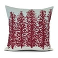 thumbnail image 2 of 18" x 18" Simply Daisy Hidden Forrest Winter Polyester Accent Pillow, Green Qty 1, 2 of 2
